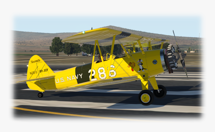 X Plane 11 Stearman, HD Png Download, Free Download