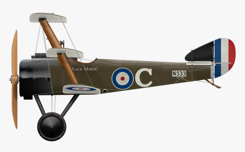 Sopwith Triplane N533 Black Maria - Sopwith Triplane Png, Transparent Png, Free Download