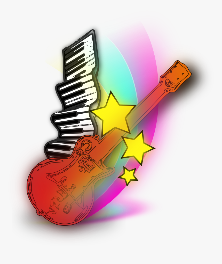 Music Clipart Musical Show - Vector Music Clipart Png, Transparent Png, Free Download