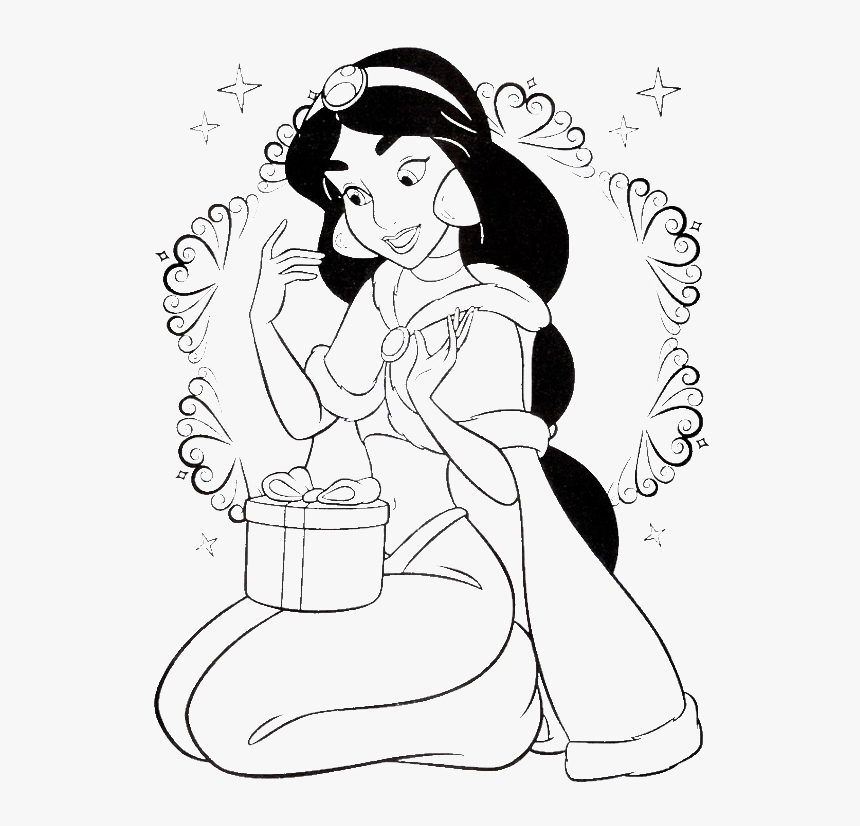 Princess Jasmine Coloring Pages Printable Princess Jasmine