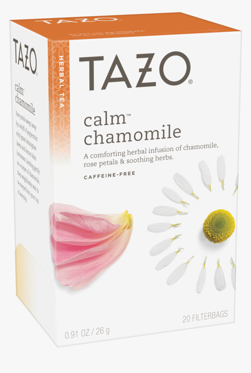 Tazo Calm Chamomile 20ct - Chamomile, HD Png Download, Free Download