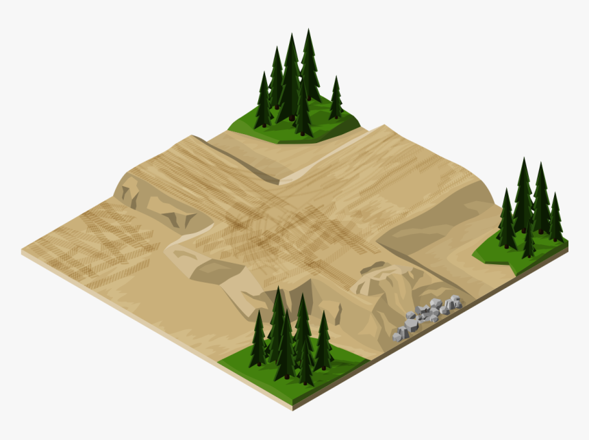 Base Construction Services - Dump Isometric, HD Png Download, Free Download
