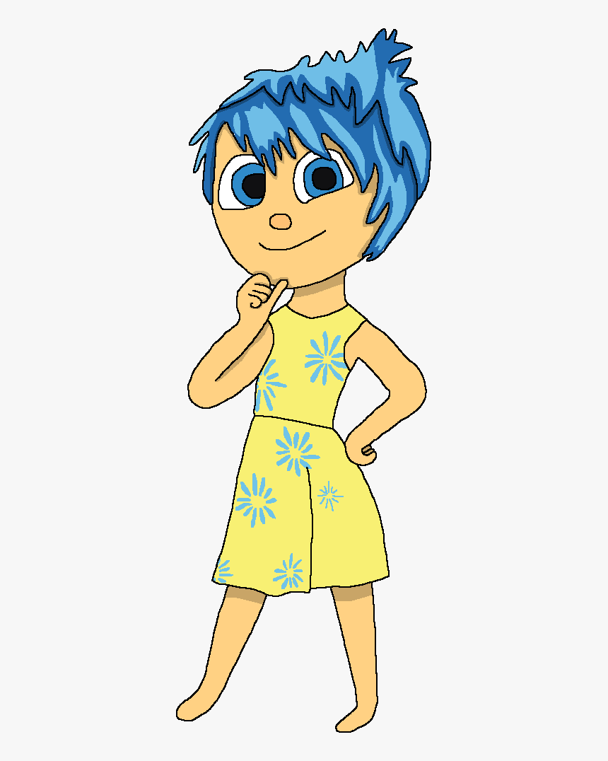 Joy From Inside Out - Cartoon, HD Png Download, Free Download
