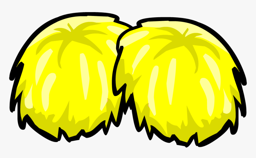 Pompom Cheer Poms Cartoon, HD Png Download, Free Download