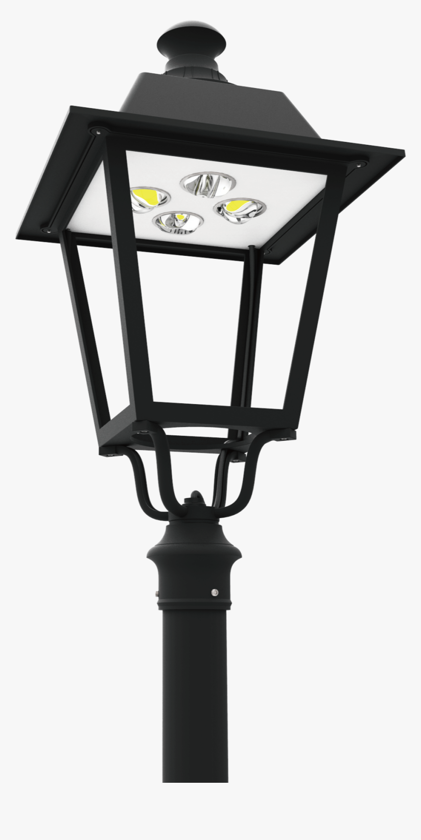Lamp Post Clipart Park Light - Led Light Fixtures Comercial, HD Png Download, Free Download