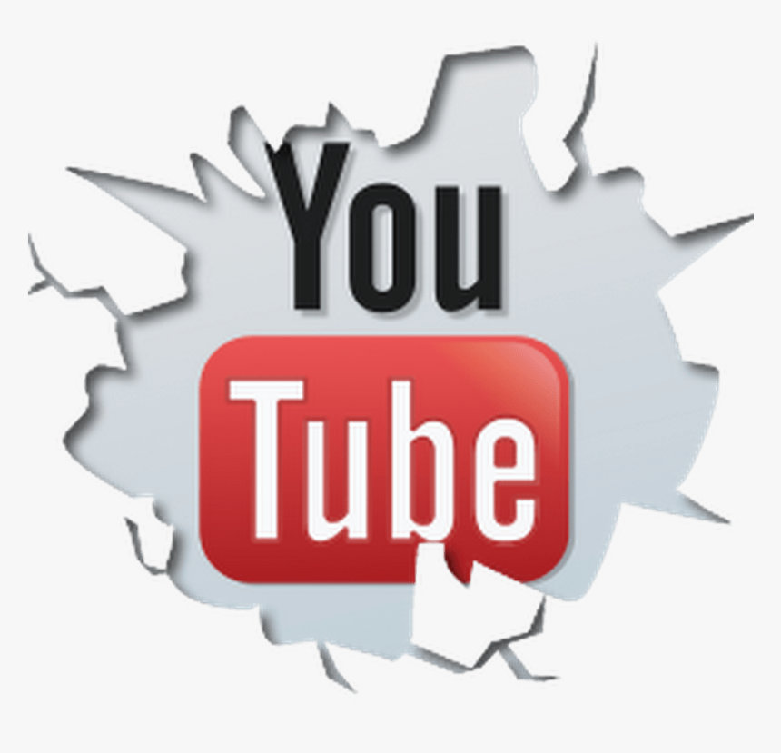 Youtube Broken Logo Png, Transparent Png, Free Download