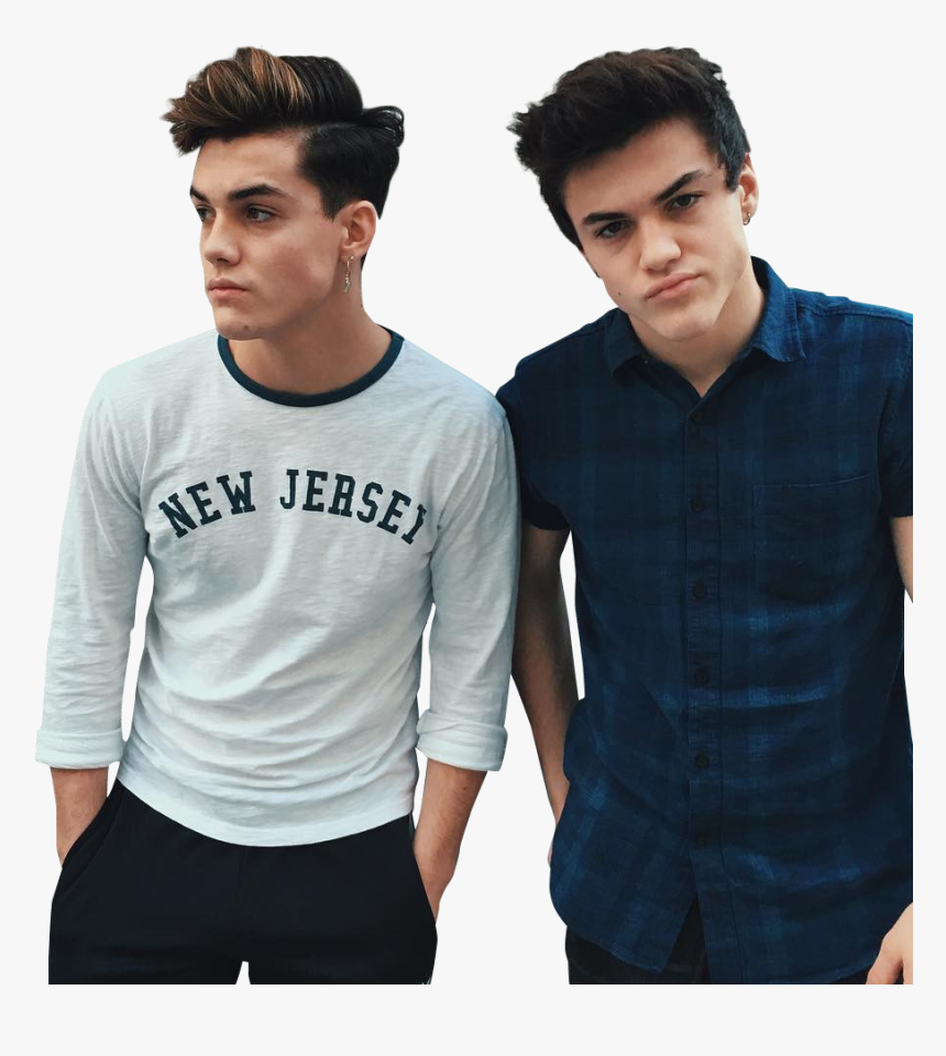 Grayson Dolan, Ethan Dolan, And Dolan Twins Image - Stranger Things And Dolan Twins, HD Png Download, Free Download