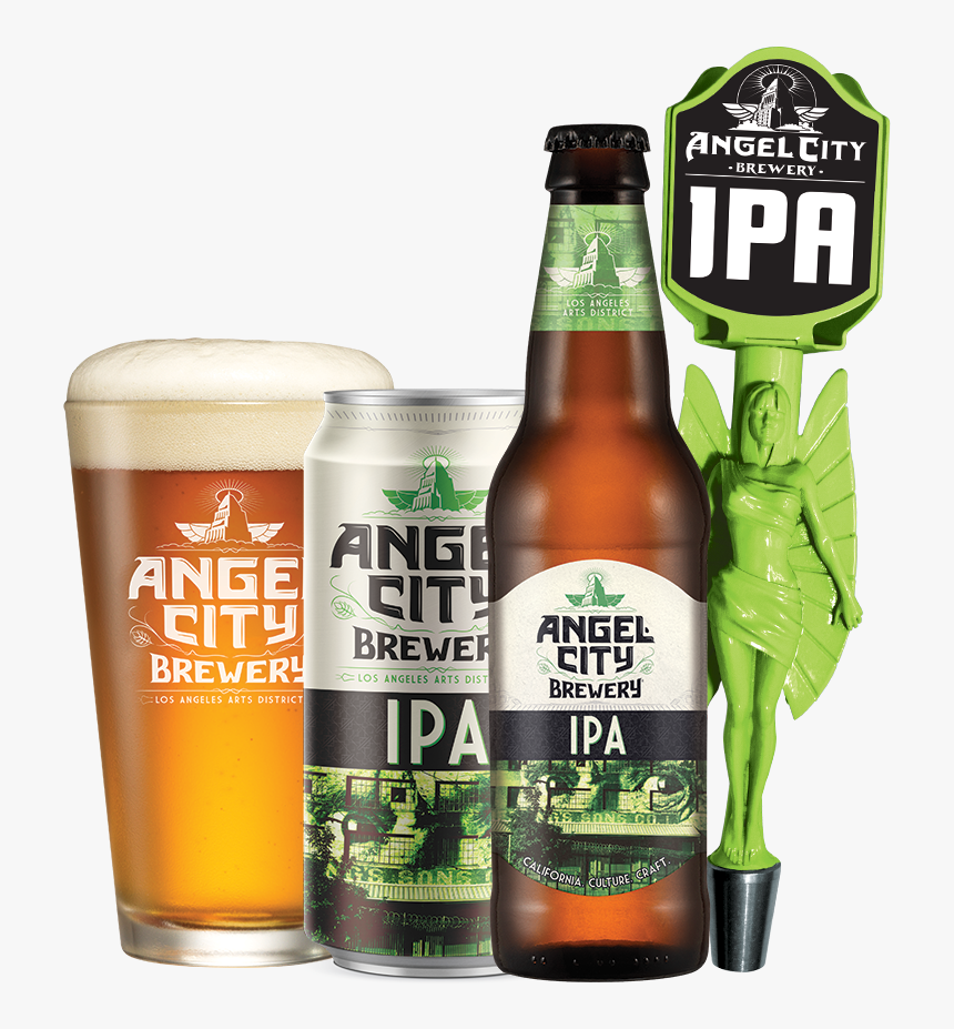 Acb Ipa Pint Bottle Tap Can - Angel City Brewery Ipa, HD Png Download, Free Download