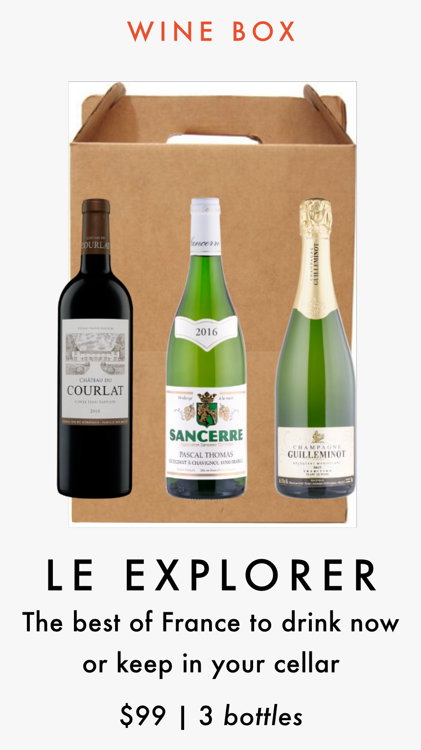 La Cave December Wine Club Box Selection - Champagne, HD Png Download, Free Download