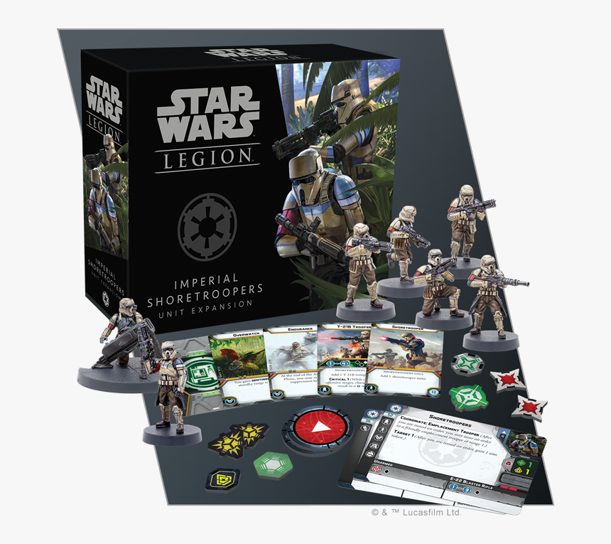 Star Wars Legion Shoretroopers, HD Png Download, Free Download