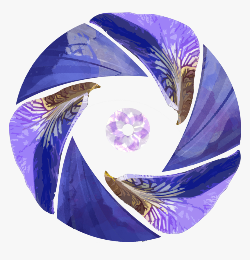 Iris Flower Png , Png Download - Emblem, Transparent Png, Free Download