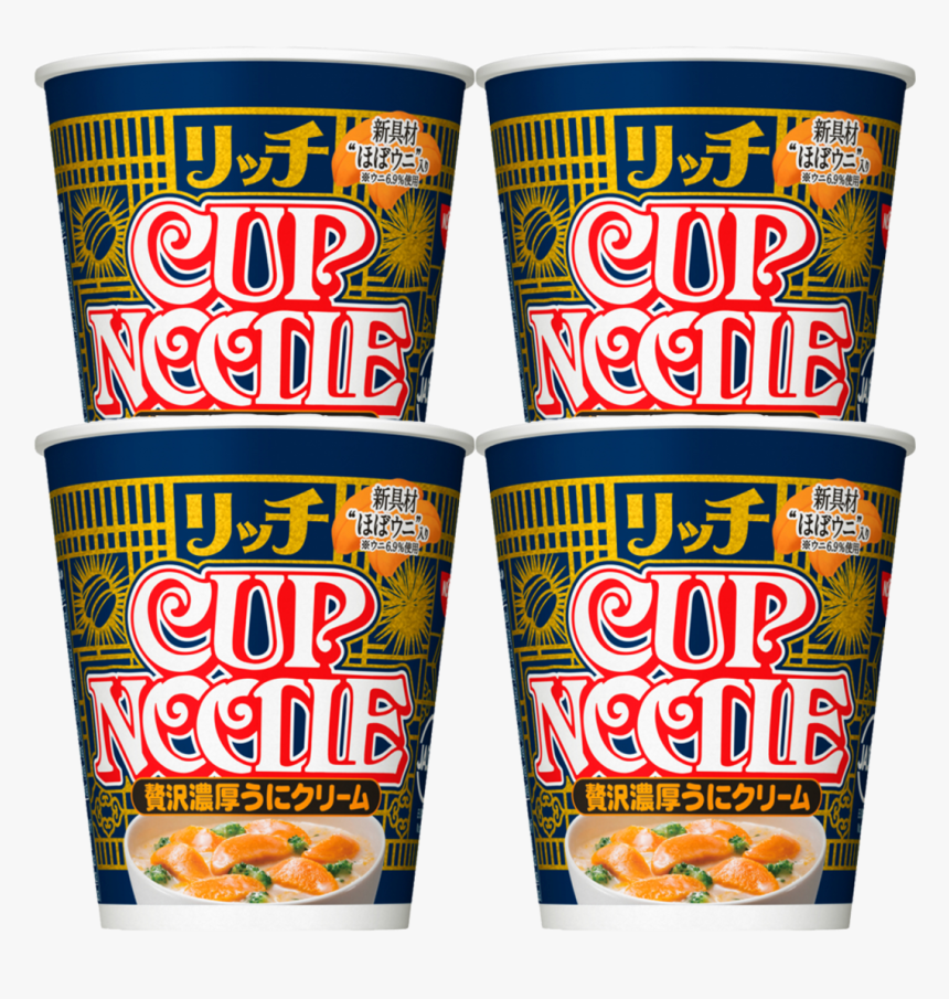 Rich Cup Noodle Sea Urchin Uni Cream Flavor Ramen 72g - カップ ヌードル, HD Png Download, Free Download