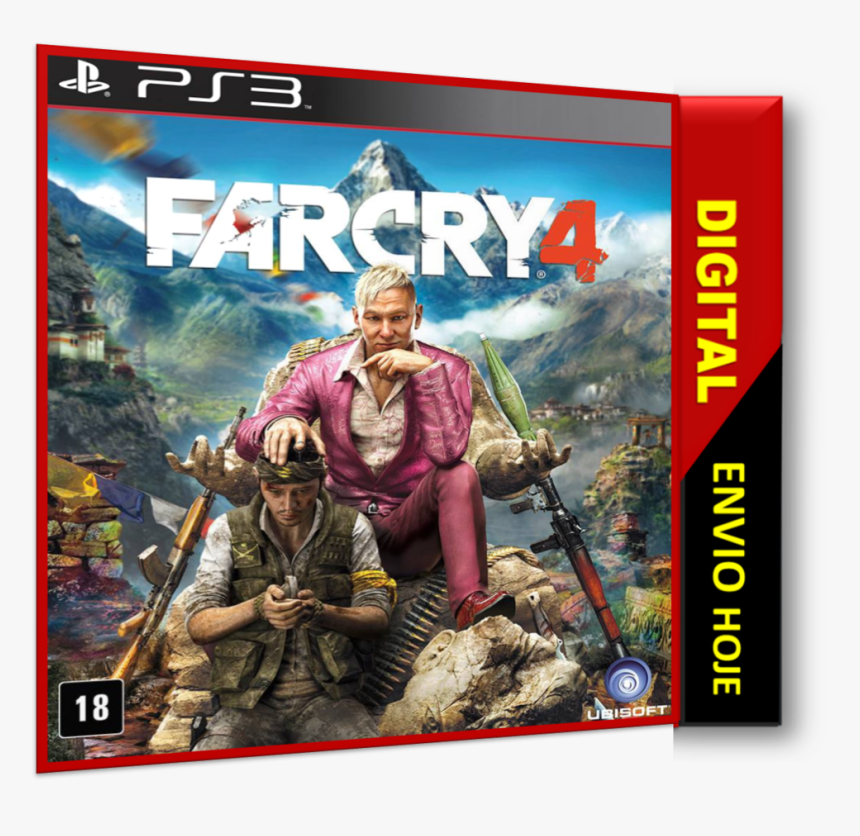 Far Cry 4 Ps3 - New Rockstar Game Download, HD Png Download, Free Download