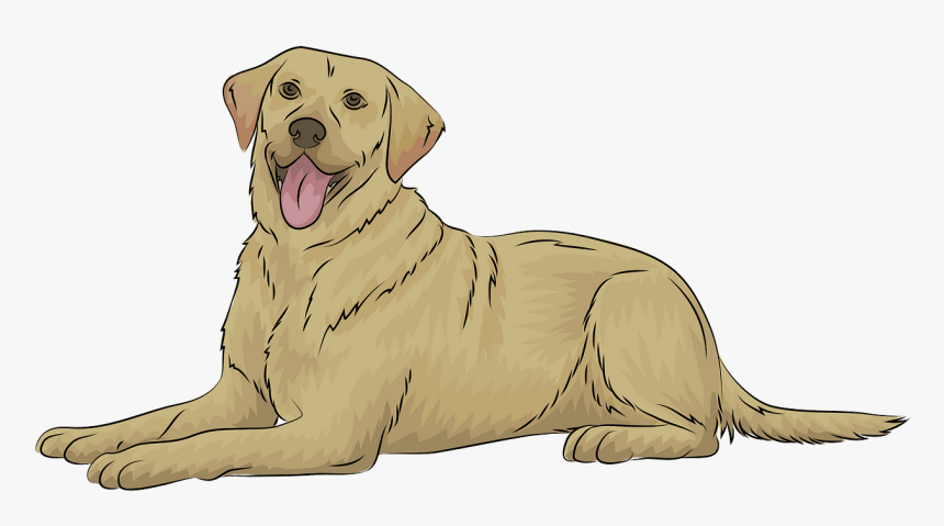 Retriever Free Download Creazilla - Labrador Retriever Clipart, HD Png Download, Free Download