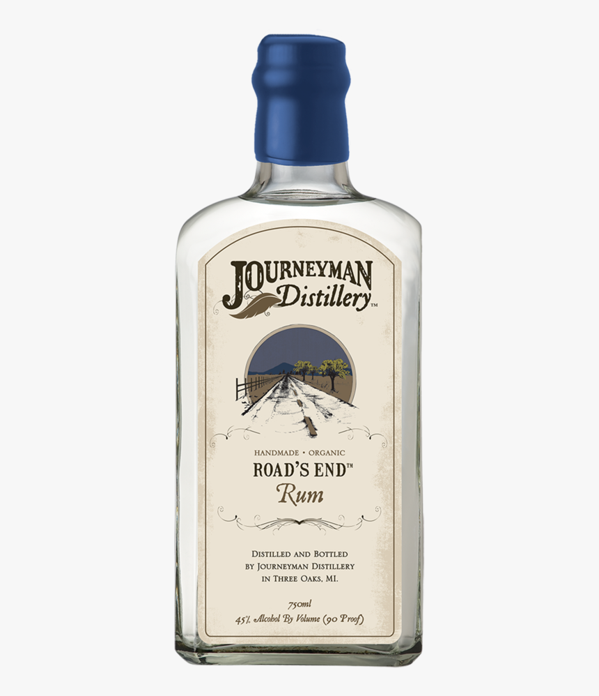 Roads End Rum - Journeyman Distillery Whiskey Featherbone Bourbon, HD Png Download, Free Download