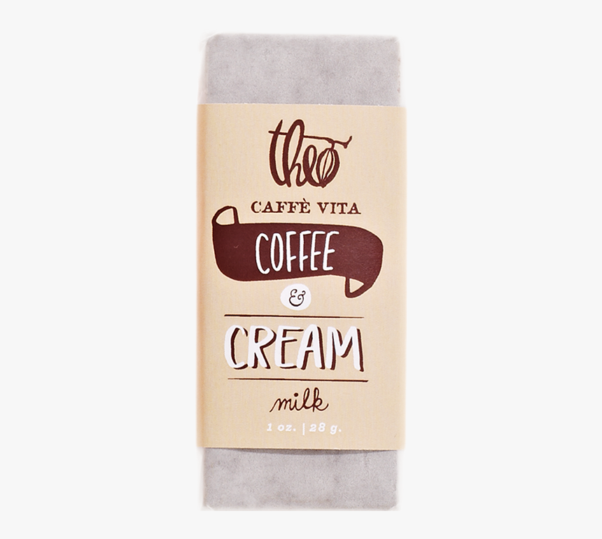 Theo Coffee & Cream Milk Chocolate Bar, 1 Oz - Bar Soap, HD Png Download, Free Download