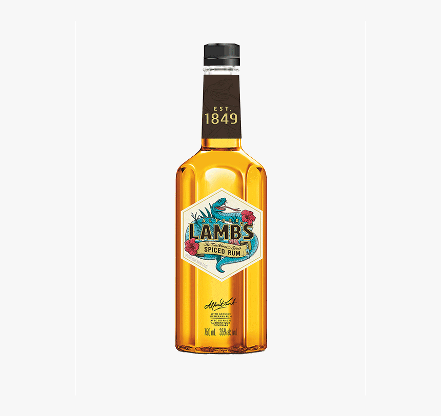 Lamb"s Spiced Rum 750 Ml - Lamb's Spiced Rum, HD Png Download, Free Download