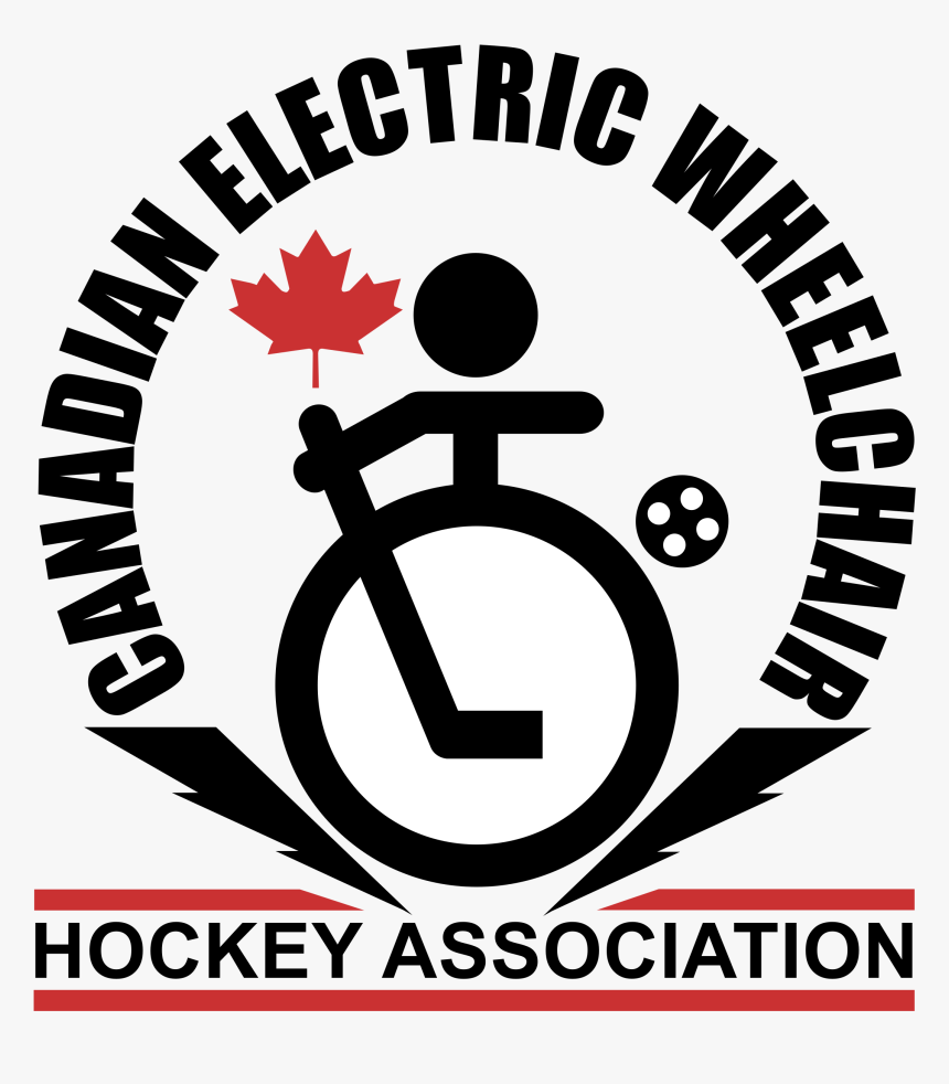 Canadian Electric Wheelchair Hockey Association Logo - Canadian Electric Wheelchair Hockey Association, HD Png Download, Free Download