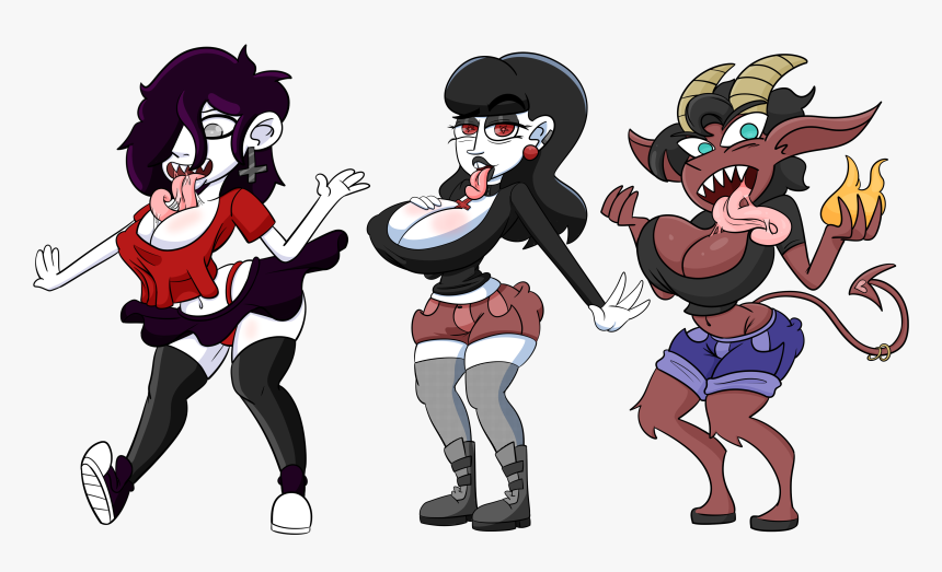 Satanic Set - Cartoon, HD Png Download, Free Download