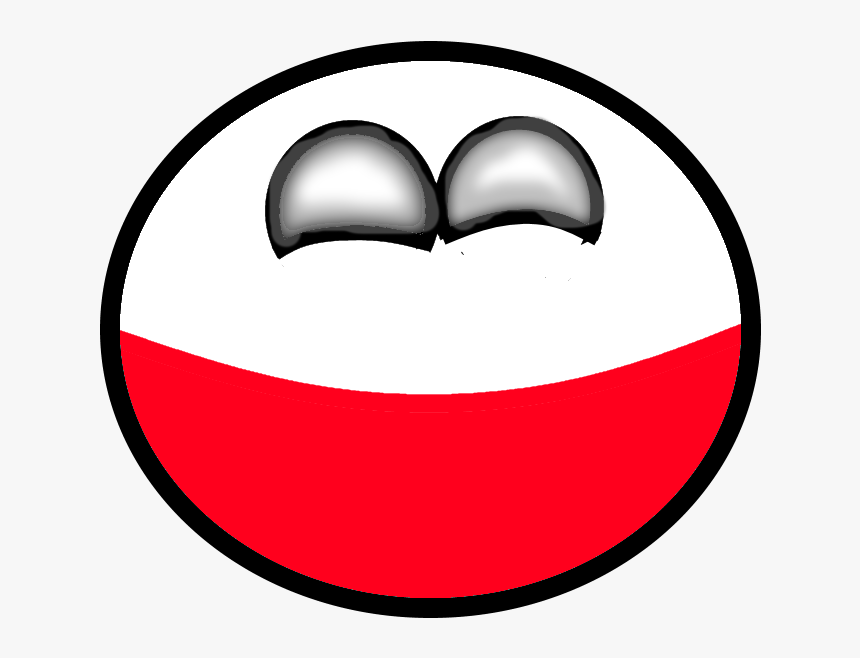 Picture Of Polandball That I Use On Youtube , Png Download - Polandball Transparent, Png Download, Free Download