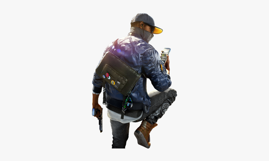 Watch Dogs Png Watch Dogs - Watchdogs 2 Laptop Bag, Transparent Png, Free Download