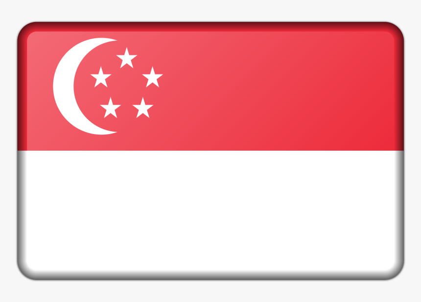 Flag Frames Illustrations Hd - Singapore Flag Images .png, Transparent Png, Free Download