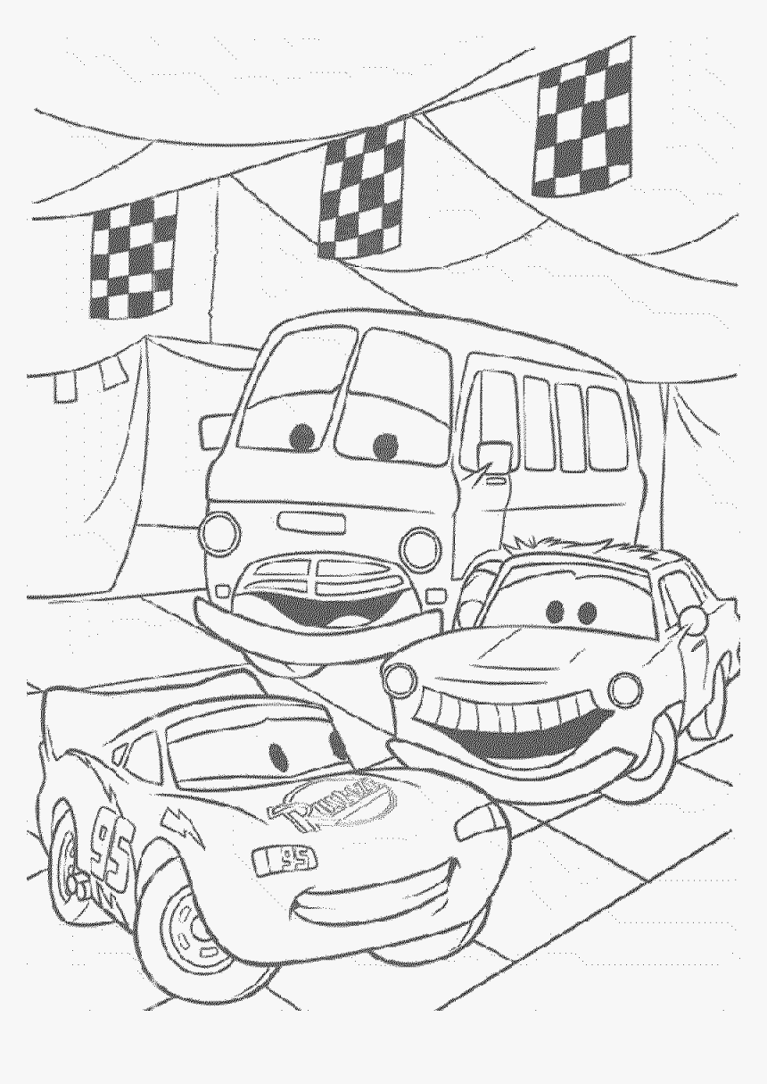 Cars 3 Coloring Sheets, HD Png Download, Free Download