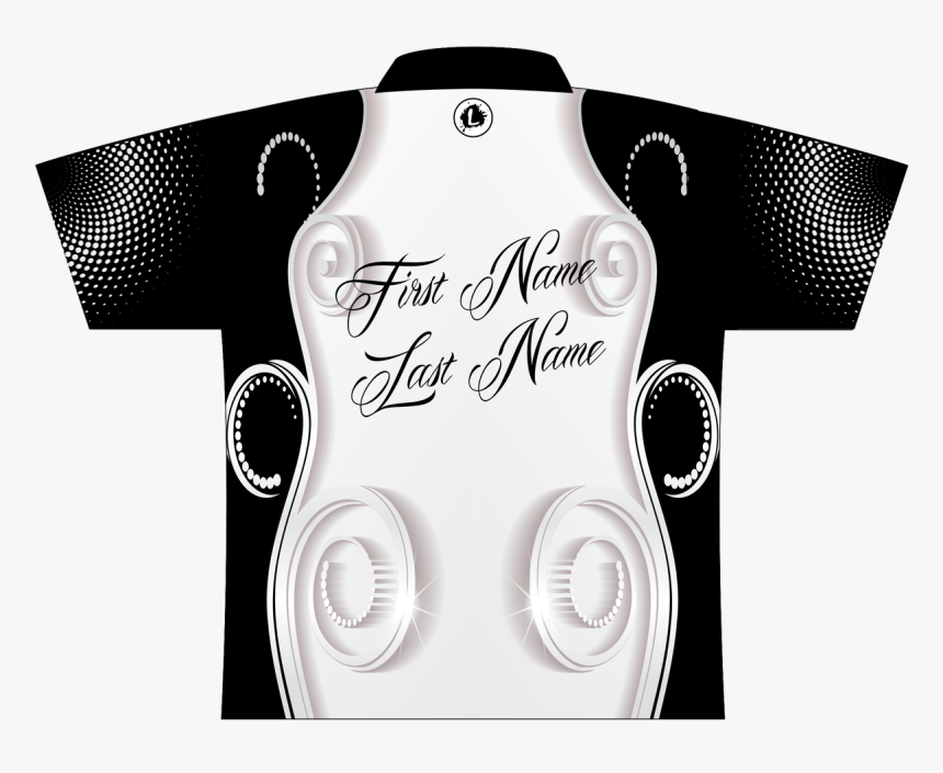 Ctd Black/white Swirl Ds Jersey - Portable Network Graphics, HD Png Download, Free Download