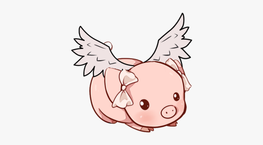 #freetoedit #cute #pig #wings #flyingpig - Illustration, HD Png Download, Free Download