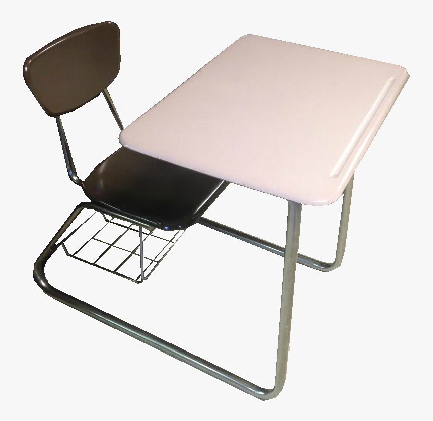 Well-liked One Piece Used School Desk Combo Bn34 - Used School Desk, HD Png Download, Free Download