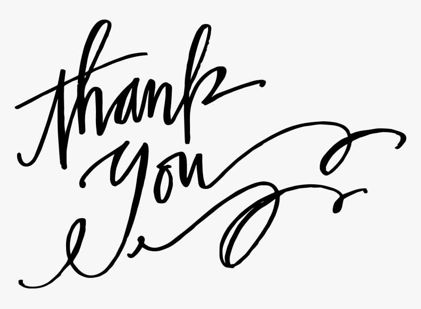 Transparent Images Of Thank You , Png Download - Thank You Word Art Png, Png Download, Free Download