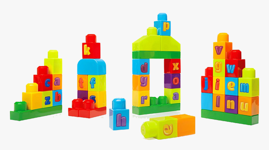 Mega Bloks First Builders 1 2 3 Abc Spell - Mega Bloks First Builders Abc Spell, HD Png Download, Free Download