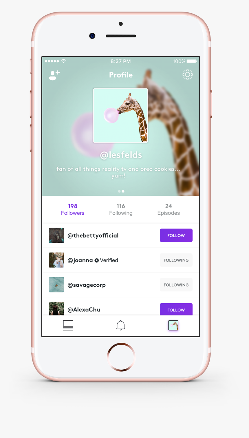 Chat With Friends While Watching Tv - Giraffe, HD Png Download, Free Download