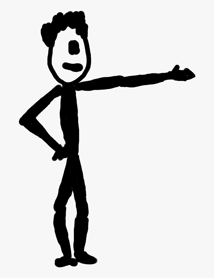 Montrer Du Doigt Dessin, HD Png Download, Free Download