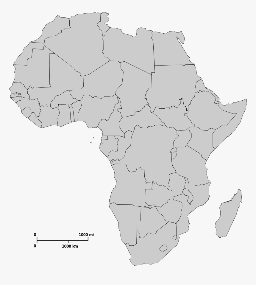 Map Of Africa Png, Transparent Png, Free Download