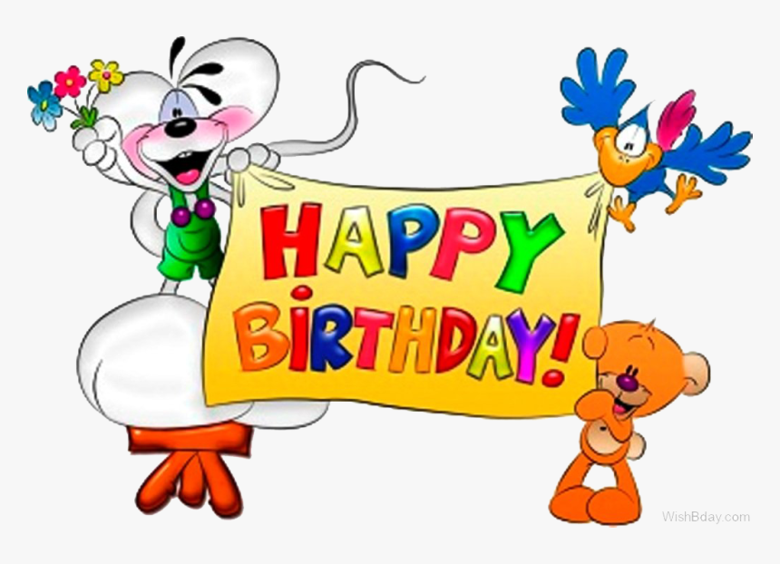 Happy-birthday - Happy Birthday Bhai Cartoon, HD Png Download, Free Download