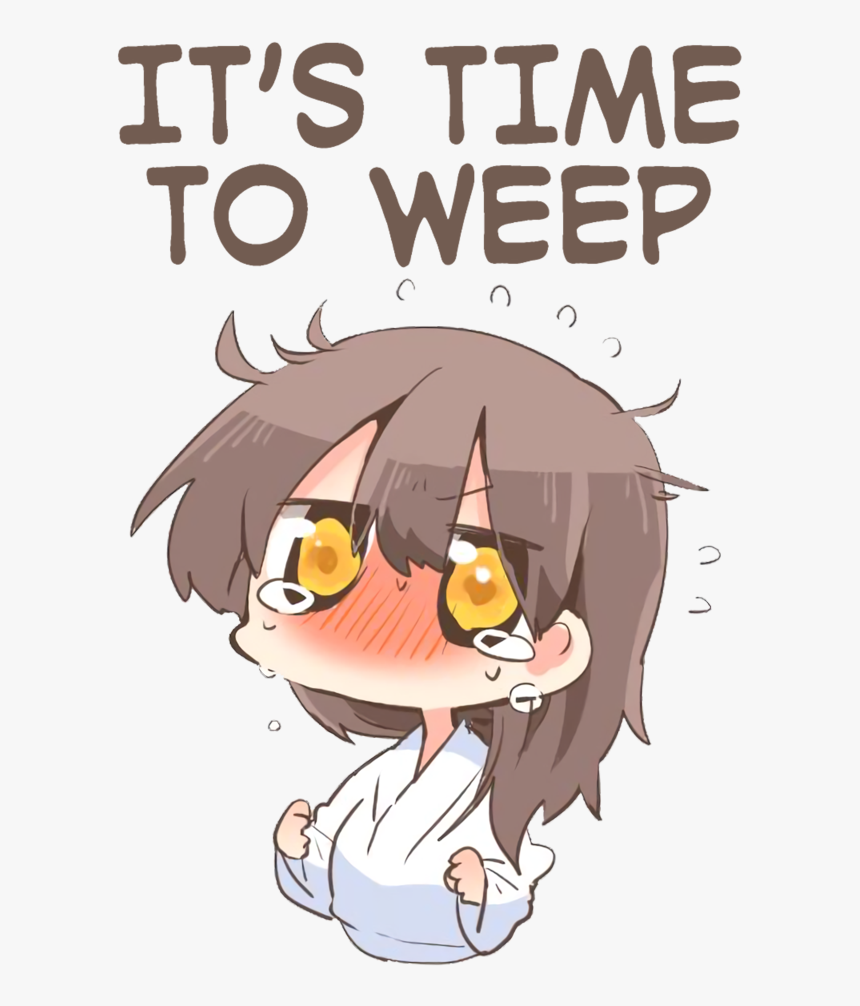 It"s Time To Weep Kantai Collection It Cartoon Mammal - I M Going To Be An Uncle, HD Png Download, Free Download