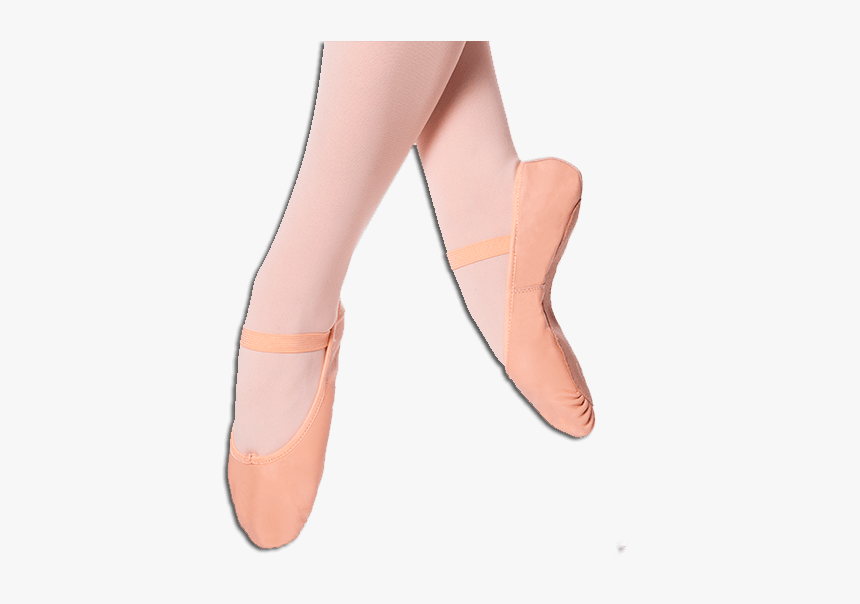 A2001a Eurotard Adult Tendu Full Sole Leather Ballet - Suede, HD Png Download, Free Download