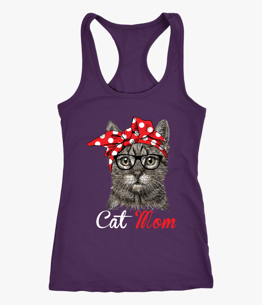 Funny Cat Mom Shirt For Cat Lovers-mothers Day Gift"
 - T-shirt, HD Png Download, Free Download