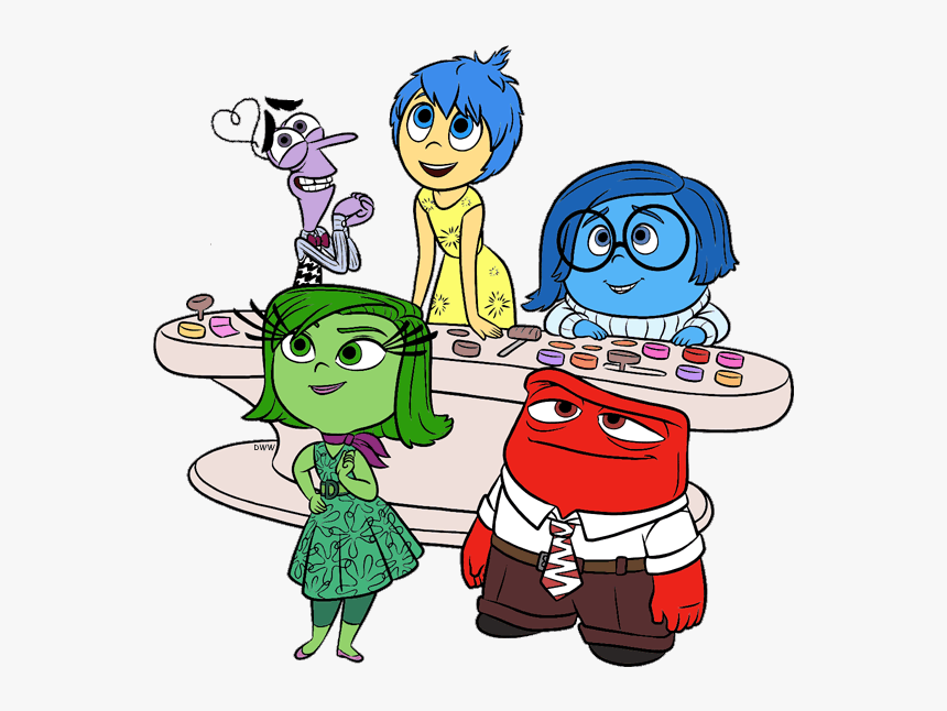 Inside Out Clip Art - Inside Out Anger Fear, HD Png Download, Free Download