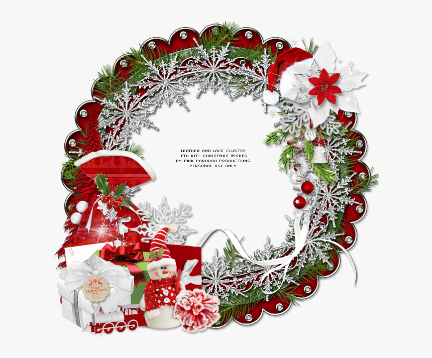 Free Christmas Cluster Frames, HD Png Download, Free Download