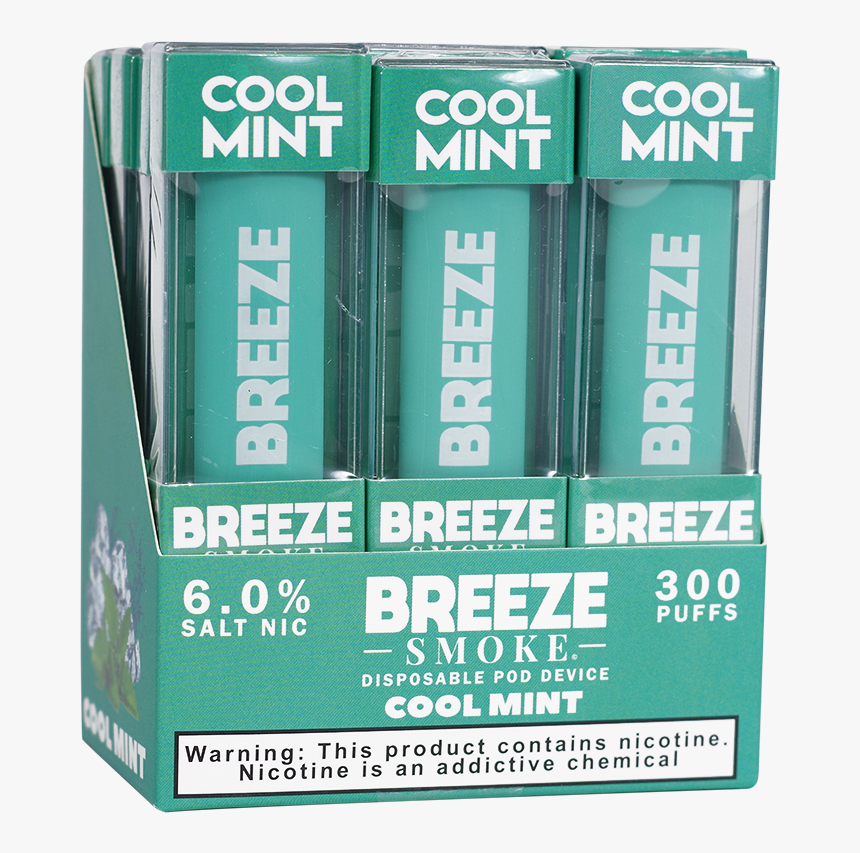 Breeze Disposable Vape Flavors, HD Png Download, Free Download