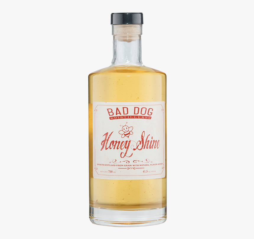 Bad Dog Honey Moonshine Png - Glass Bottle, Transparent Png, Free Download