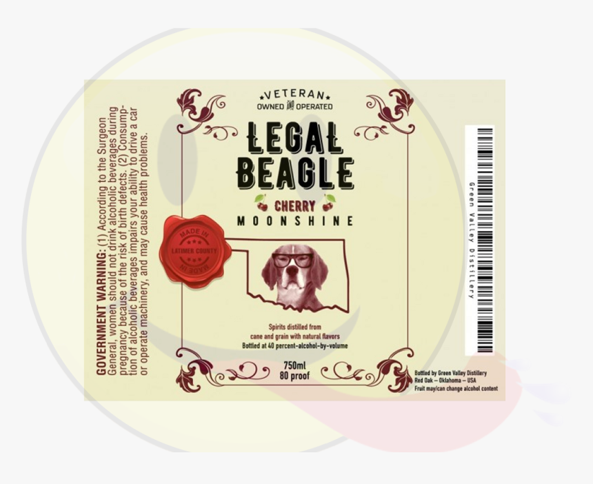 Legal Beagle Cherry Moonshine - Illustration, HD Png Download, Free Download