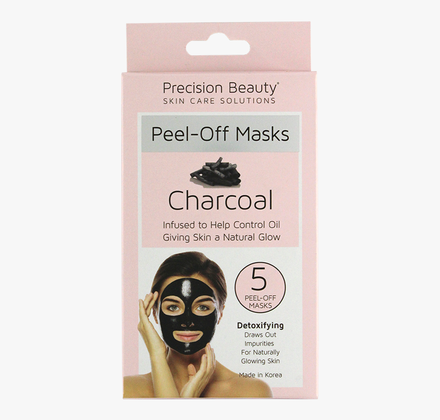 Precision Beauty Charcoal Peel Off Face Mask, HD Png Download, Free Download