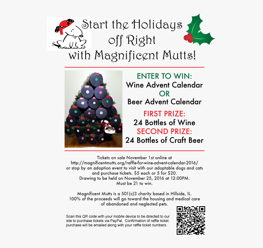 Magmutts Advent Flyer2 - Christmas Tree, HD Png Download, Free Download