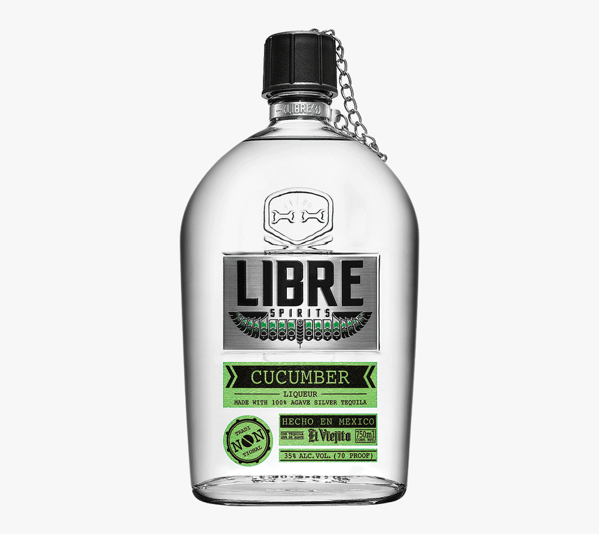 Libre Cucumber Tequila - Libre Spirits Tequila, HD Png Download, Free Download