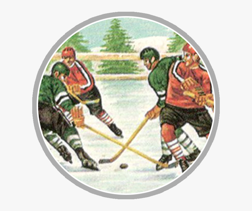 Hockey Postage Stamp - College Ice Hockey, HD Png Download, Free Download