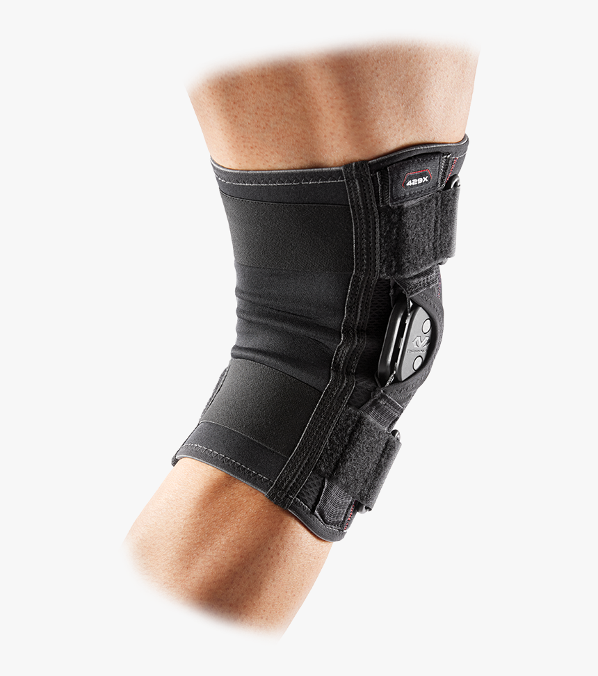 Knee Brace W/ Polycentric Hinges & Cross Straps"
 Class= - Mcdavid 429x, HD Png Download, Free Download