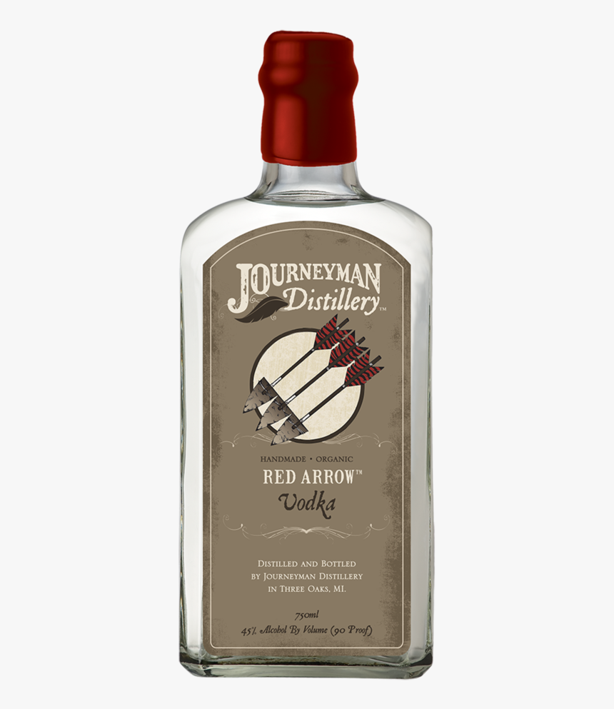 Red Arrow Vodka - Journeyman Red Arrow Vodka, HD Png Download, Free Download